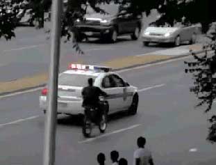 现实版暴力摩托